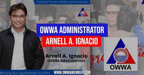 owwa-devcen (overseas workers welfare administration) manila photos|Marcos taps Arnell Ignacio as new OWWA administrator.